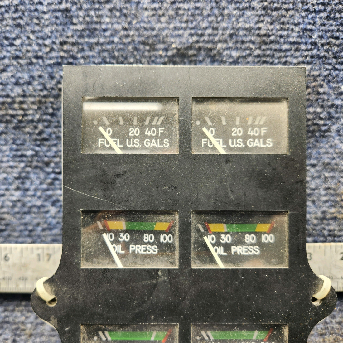 Used aircraft parts for sale, 39569-003 Rochester Gauges Piper PA34-220T Intrument Gauge Cluster (12V)