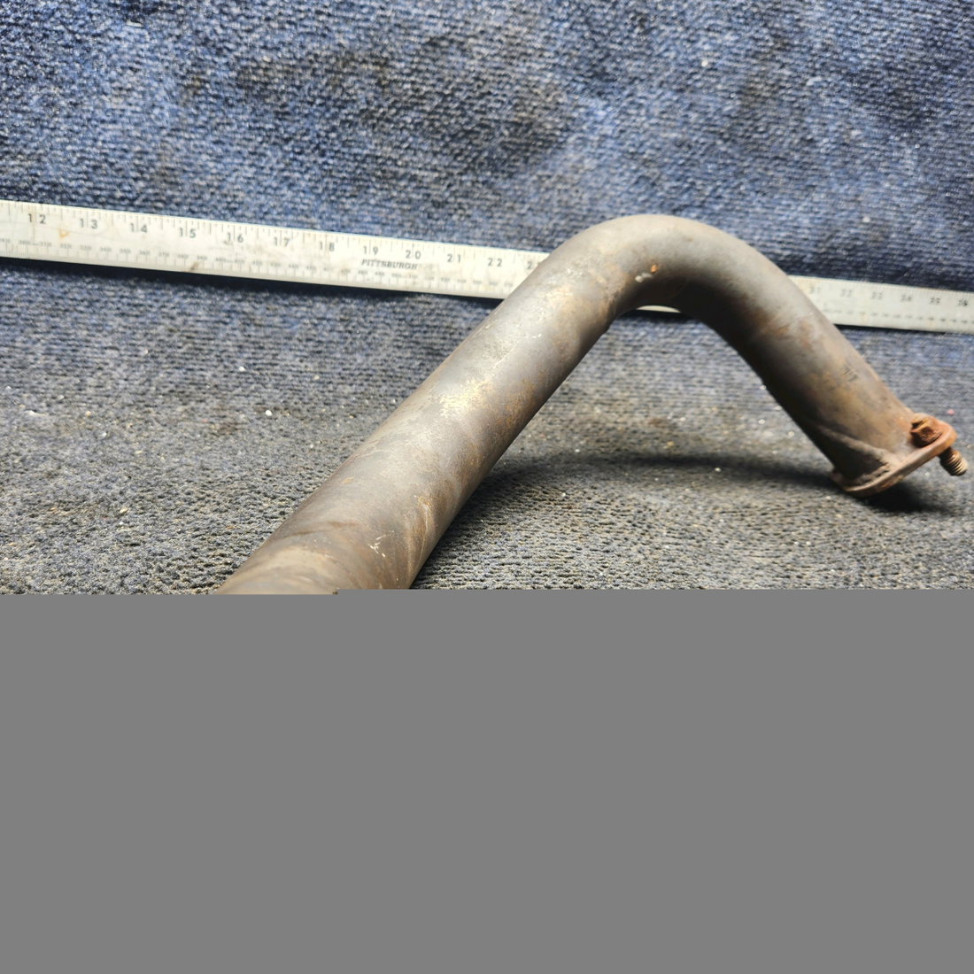 Used aircraft parts for sale, 99044-03 Piper PA-28-140 Exhaust Stack – Left Rear