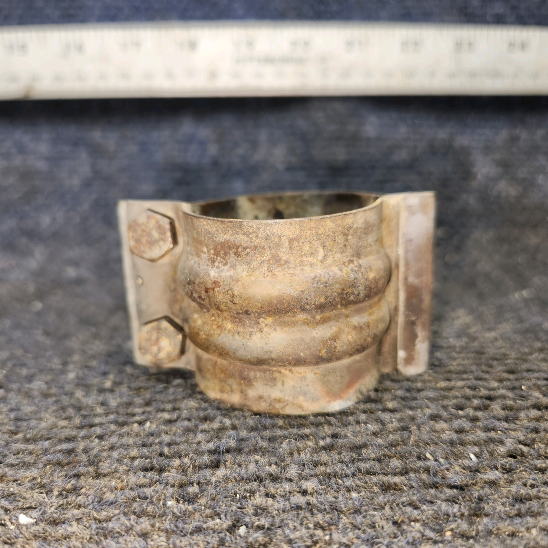 Used aircraft parts for sale, 0550176-50 Cessna 172E Exhaust Clamp Assy