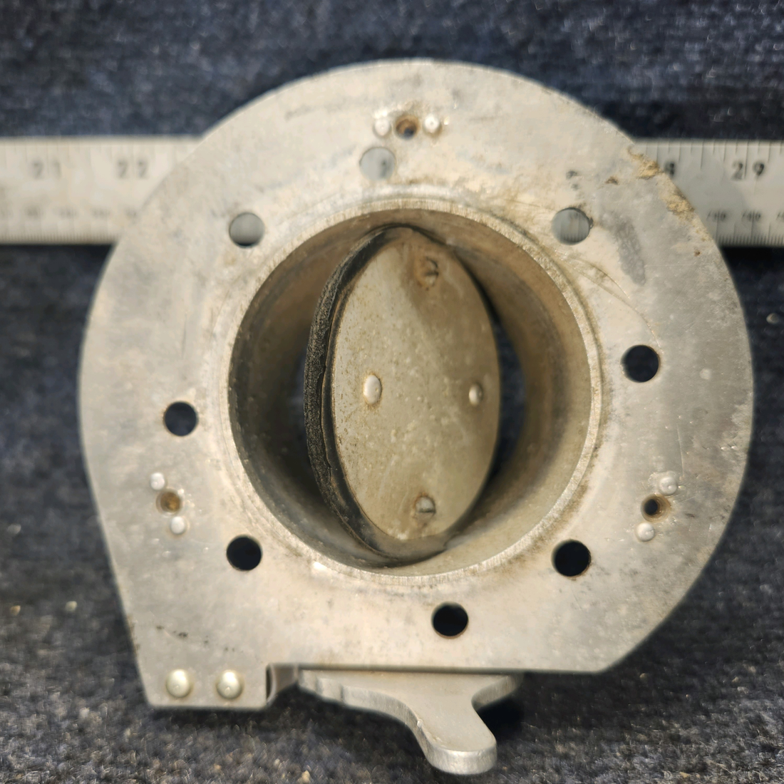 Used aircraft parts for sale, 68556-000 Piper PA28-140 Cabin Air Vent Valve Assy Aft LH