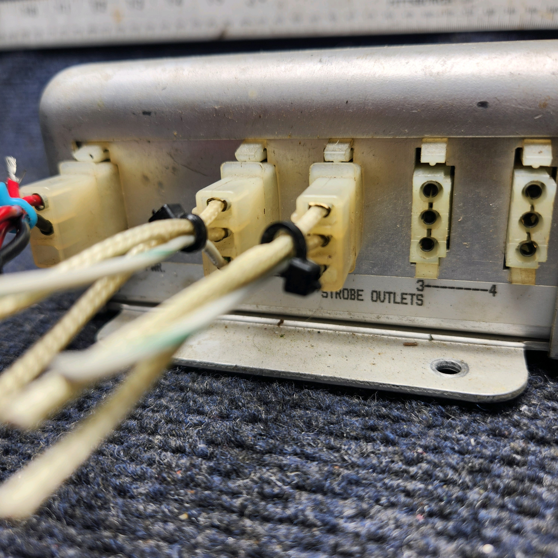 Used aircraft parts for sale, A413A, HAD-DF-14/28 WHELEN Beechcraft A24R Strobe Light Power Supply Unit (Volts:14/28)