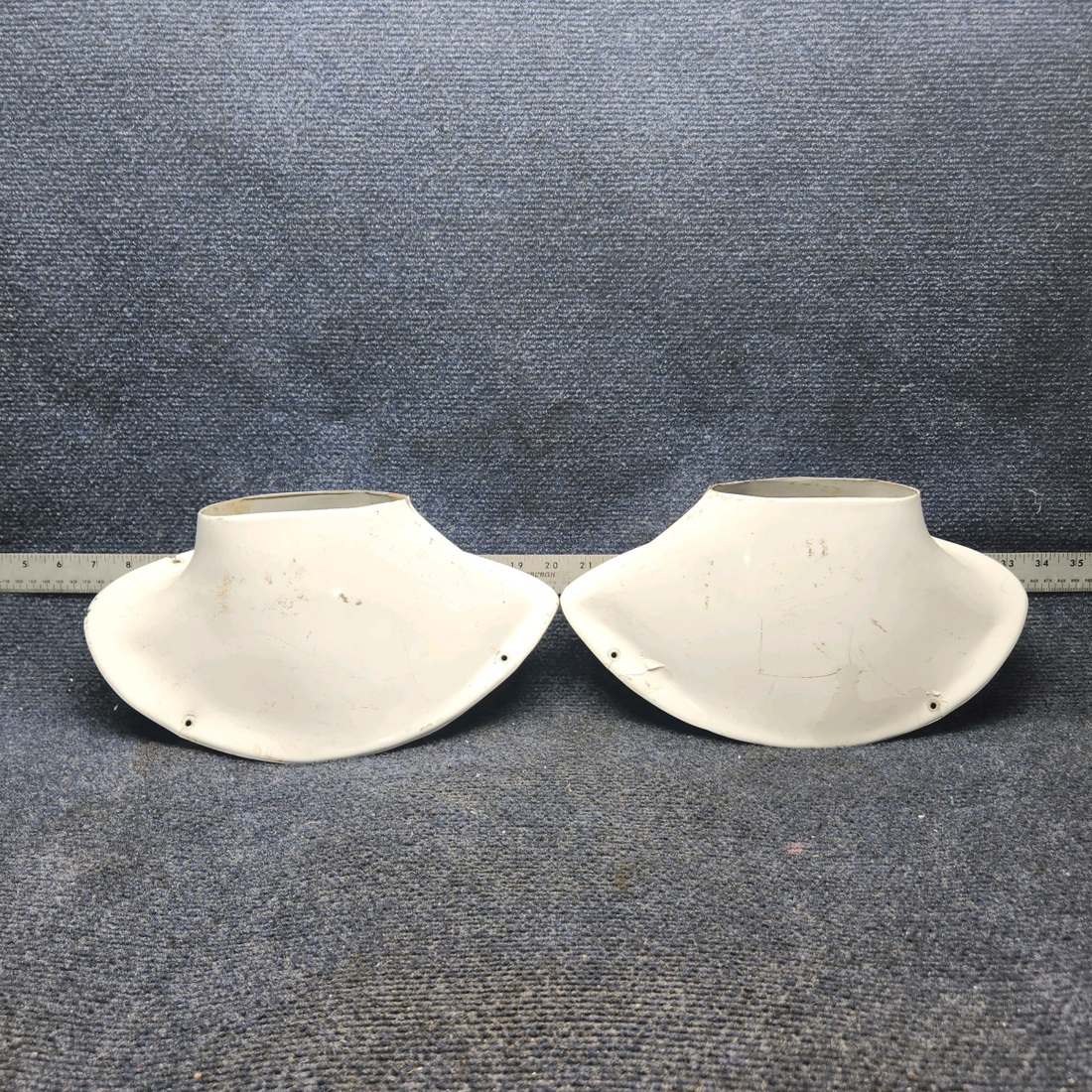 Used aircraft parts for sale, 0522150-1, 0522150-2 Cessna 182P Strut Faring Lower RH And LH Sold As a Set