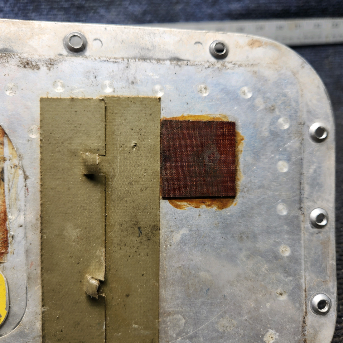 Used aircraft parts for sale, 33-110010-607 Beechcraft 35-33 Fuel Cell Door Assembly – LH