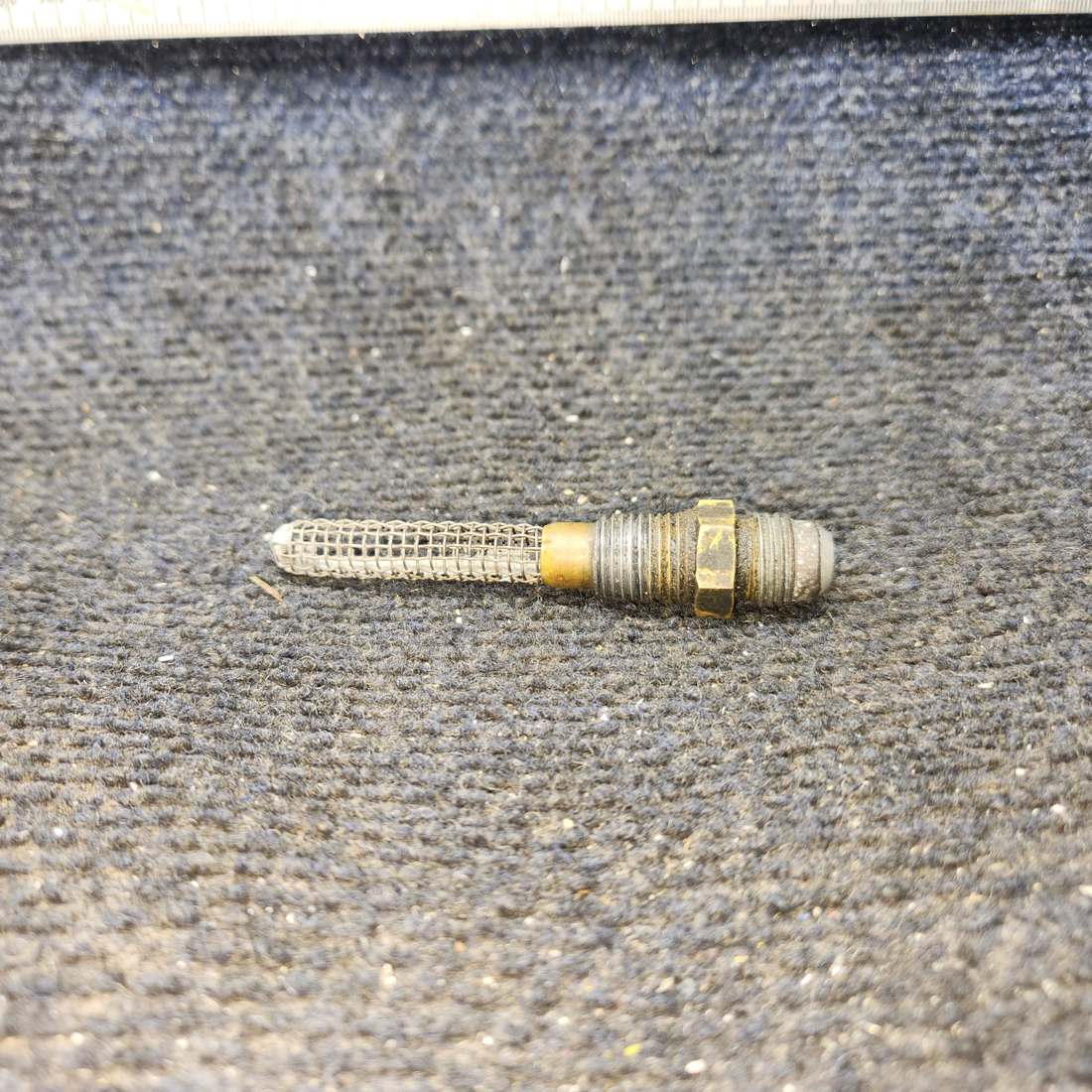 Used aircraft parts for sale, 0422130 Cessna 172E Fuel Tank Strainer (Finger Screen)