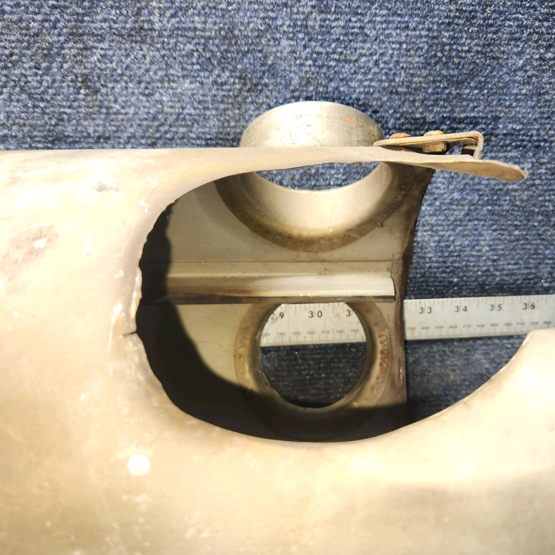 Used aircraft parts for sale, 0750161-40 Cessna 182G Shroud Assy Exhaust