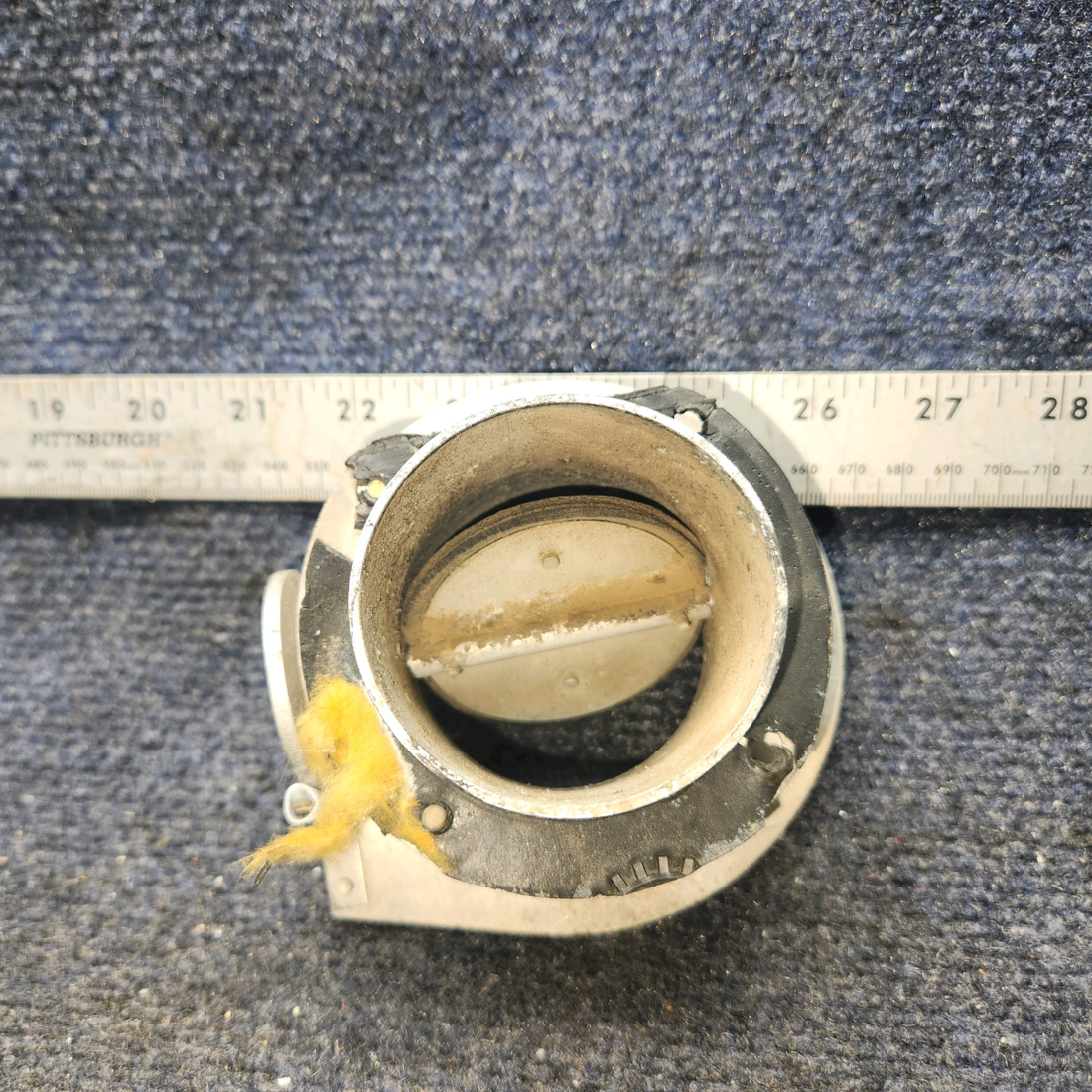 Used aircraft parts for sale, 68556-000 Piper PA28-140 Cabin Air Vent Valve Assy Aft LH