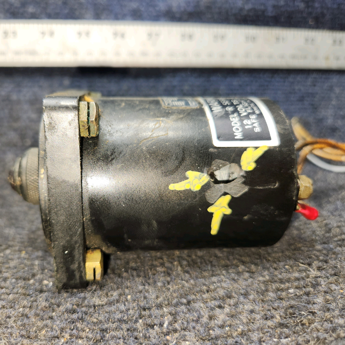 Used aircraft parts for sale, Model R Cessna 172 Stall Warning Unit 12V