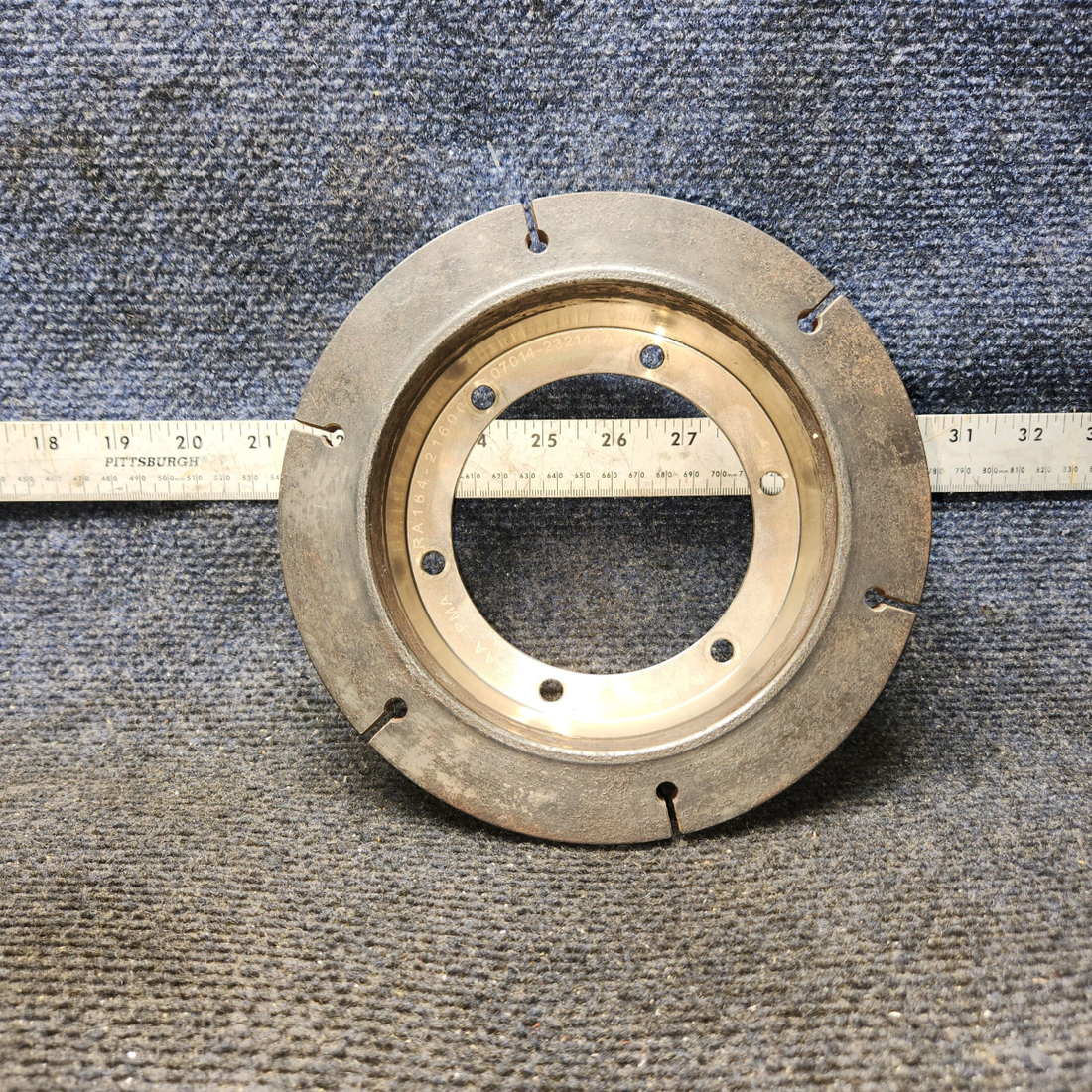 Used aircraft parts for sale, RA164-21600 Rapco Inc. Piper PA32RT-300 Slotted Brake Disc (0.428")