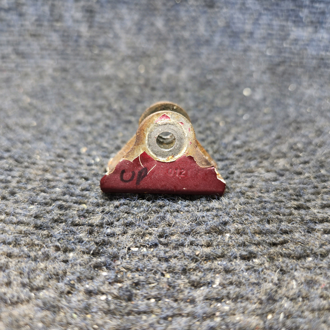 Used aircraft parts for sale, 35-650121-4 BEECHCRAFT F35 Elevator Hinge Bracket Out