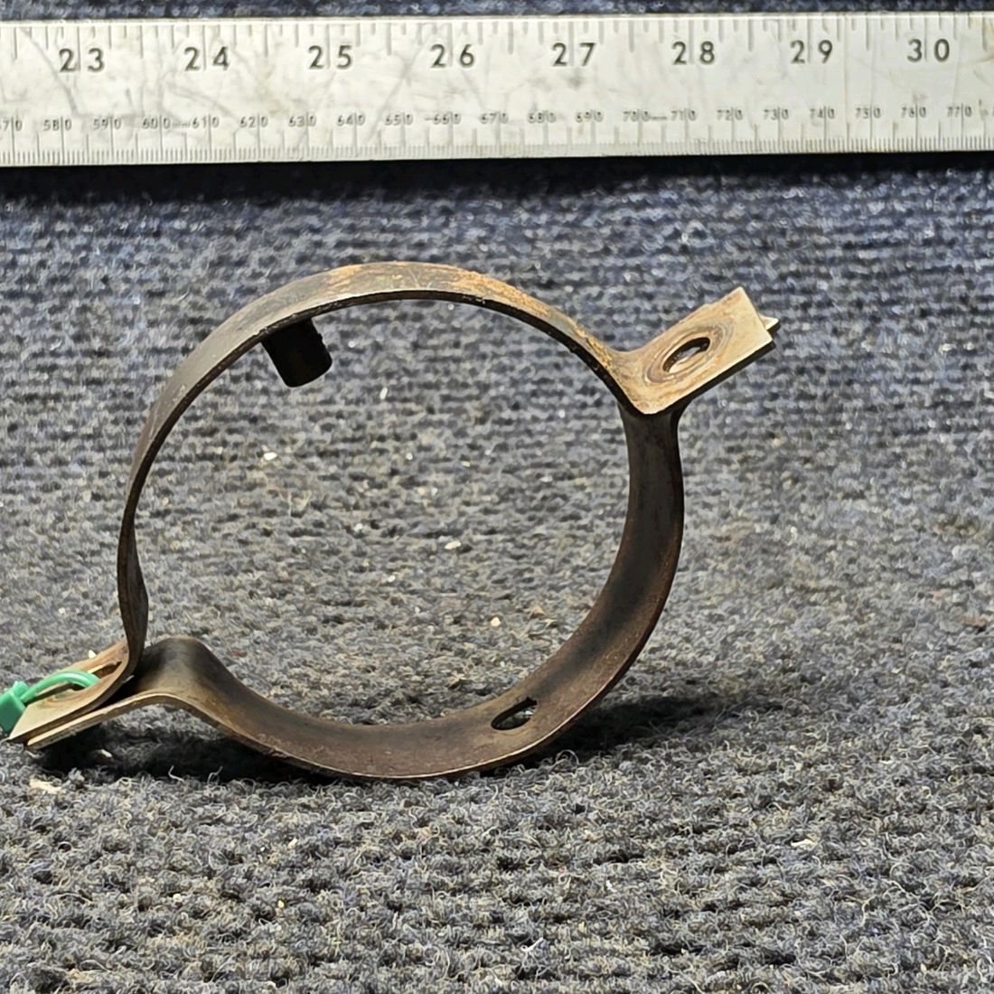 Used aircraft parts for sale, 0550176-31, 0550176-26 Cessna 172F Tailpipe Clamp Assembly