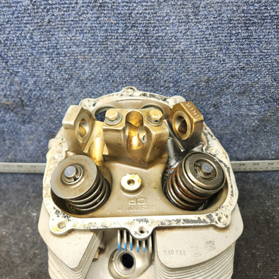 Used aircraft parts for sale, SA47000S-A1 Superior O-470 Cessna 182G Engine Cylinder