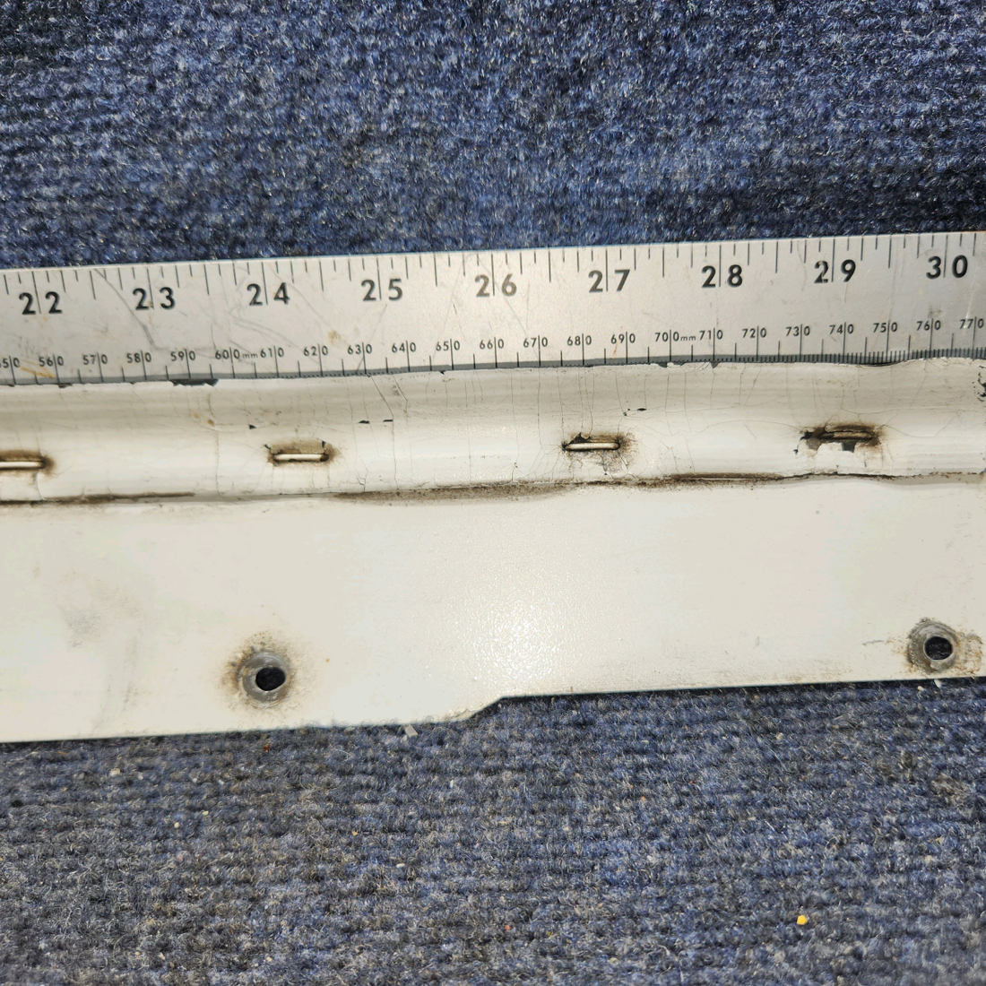 Used aircraft parts for sale, 67723-001 Piper PA28-140 Wing Access Plate AFT - RH