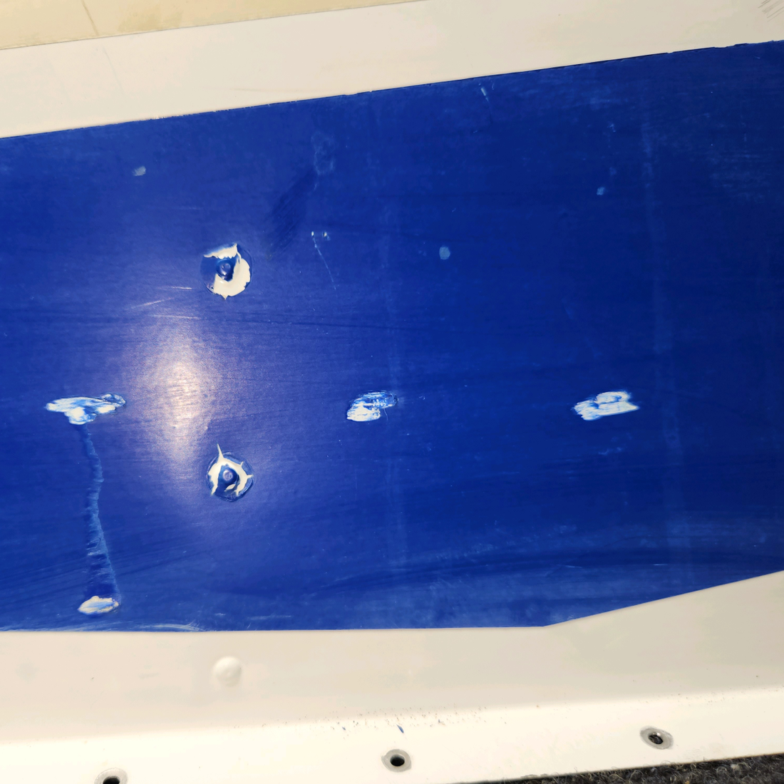 Used aircraft parts for sale, 0531006-1 Cessna 172E Dorsal Skin Assembly