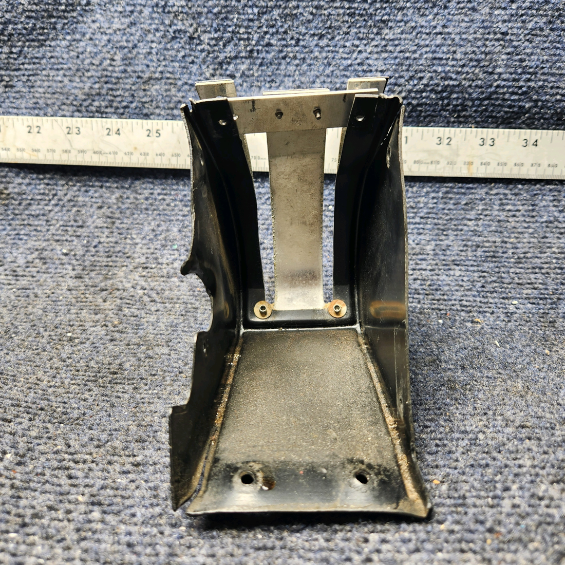 Used aircraft parts for sale, 67232-047 Piper PA28-140 Engine Controls Cover w/ Placard