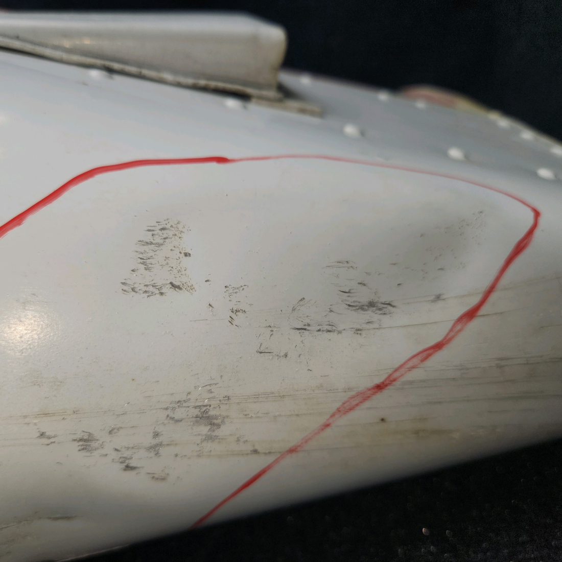 Used aircraft parts for sale, 0512008-2 Cessna 172F Fuselage Tailcone Assy
