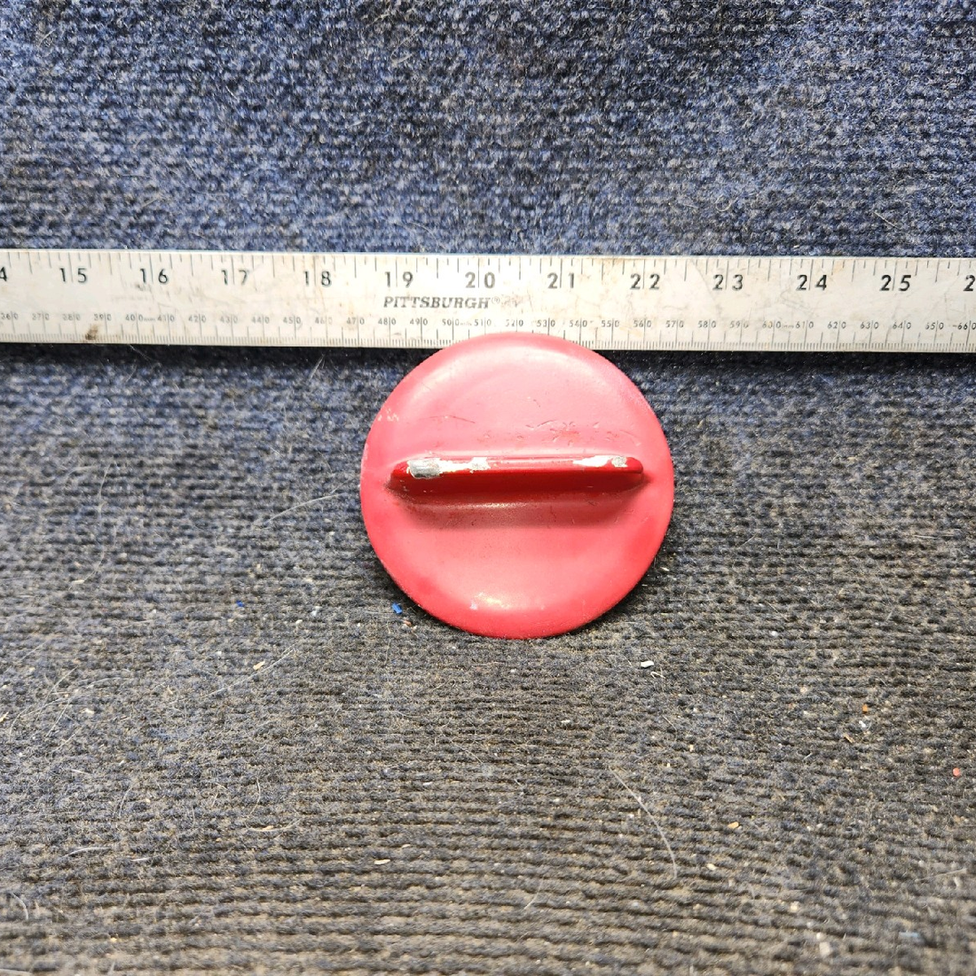 Used aircraft parts for sale, 66817-000 piper PA-28-181 Non-Locking Fuel Tank Cap Assembly