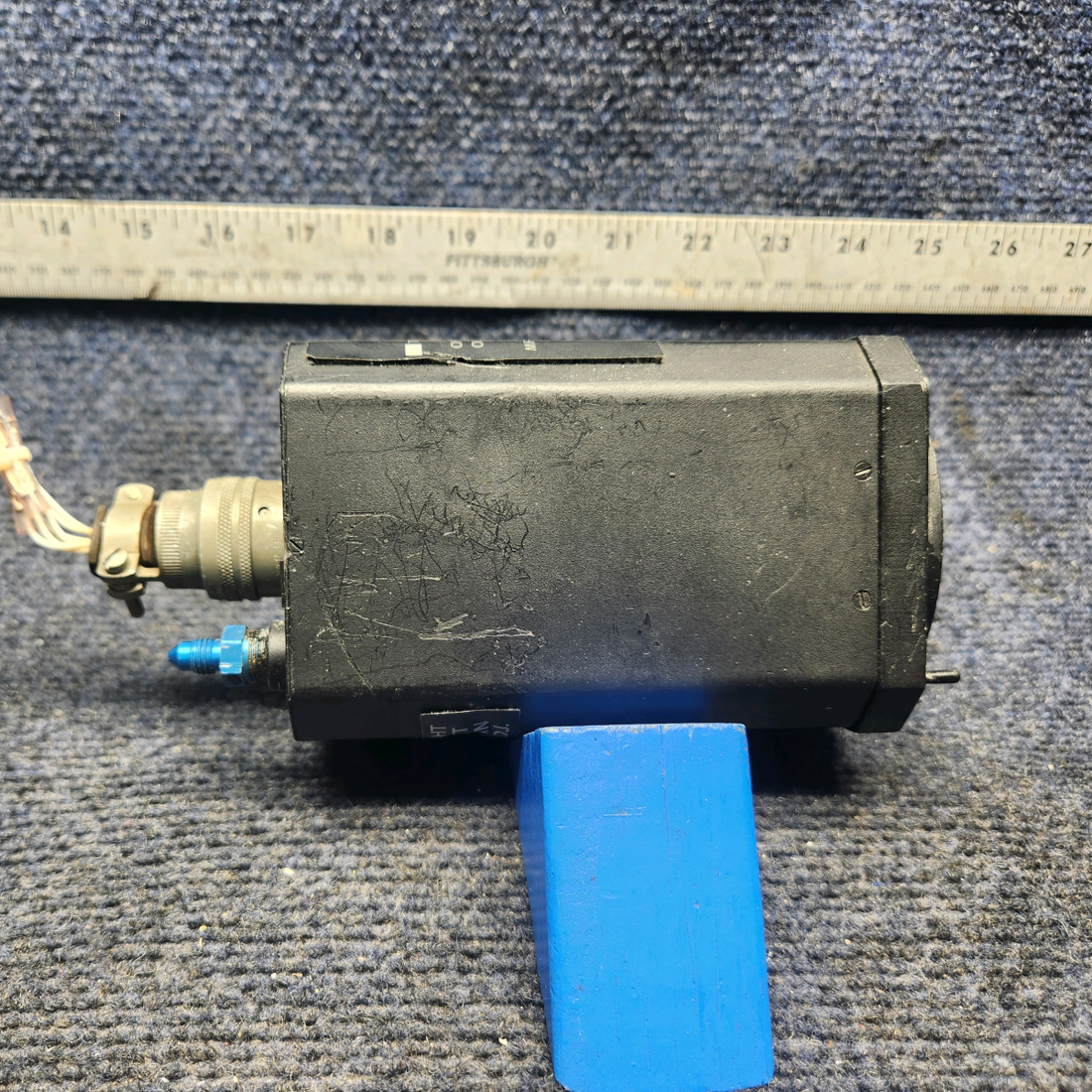 Used aircraft parts for sale, 651035-0104 MOONEY M20J MANIFOLD / FUEL FLOW - "FUEL TOTALIZER INOP"