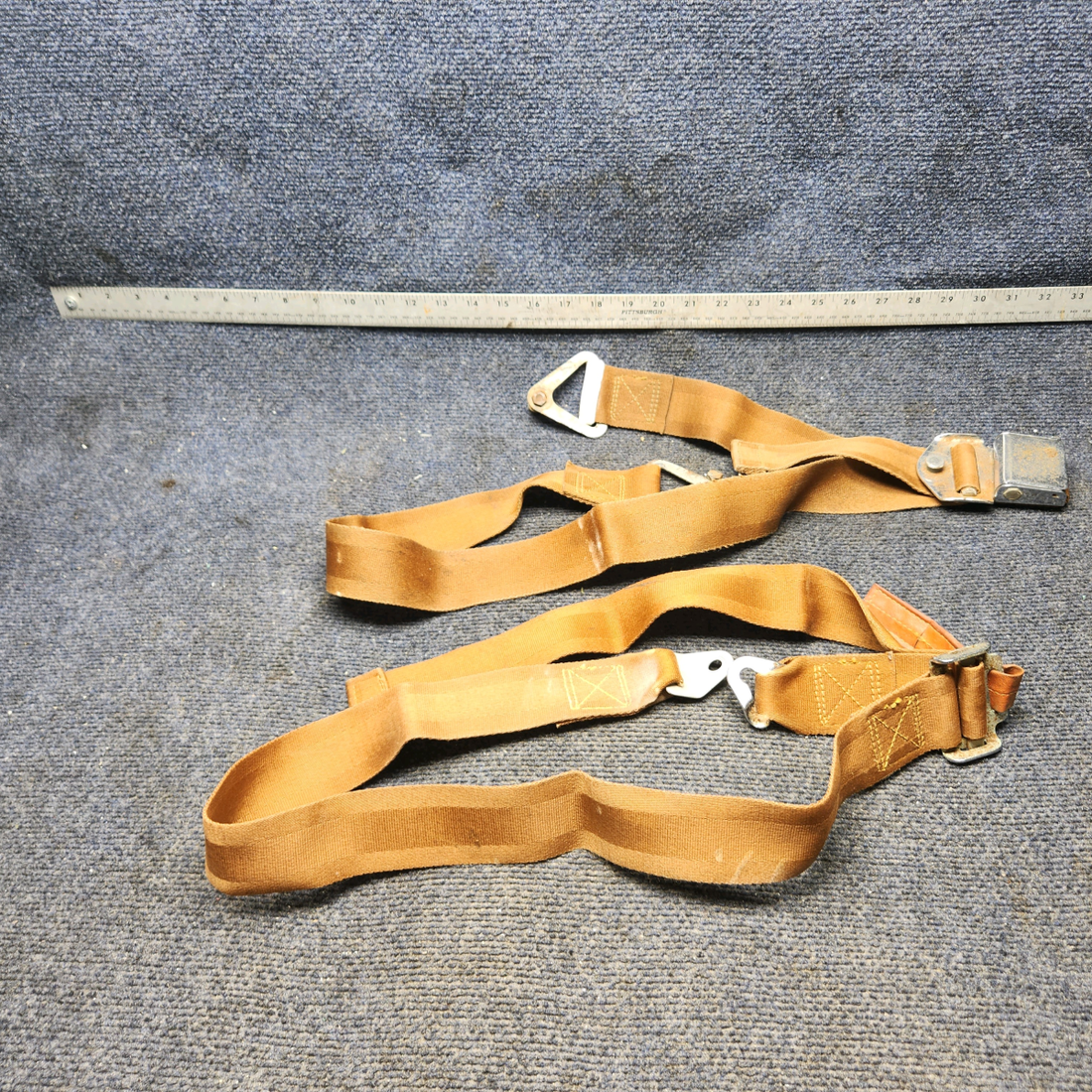 Used aircraft parts for sale, 440785 America Safety PA28-140 Seatbelt Assembly