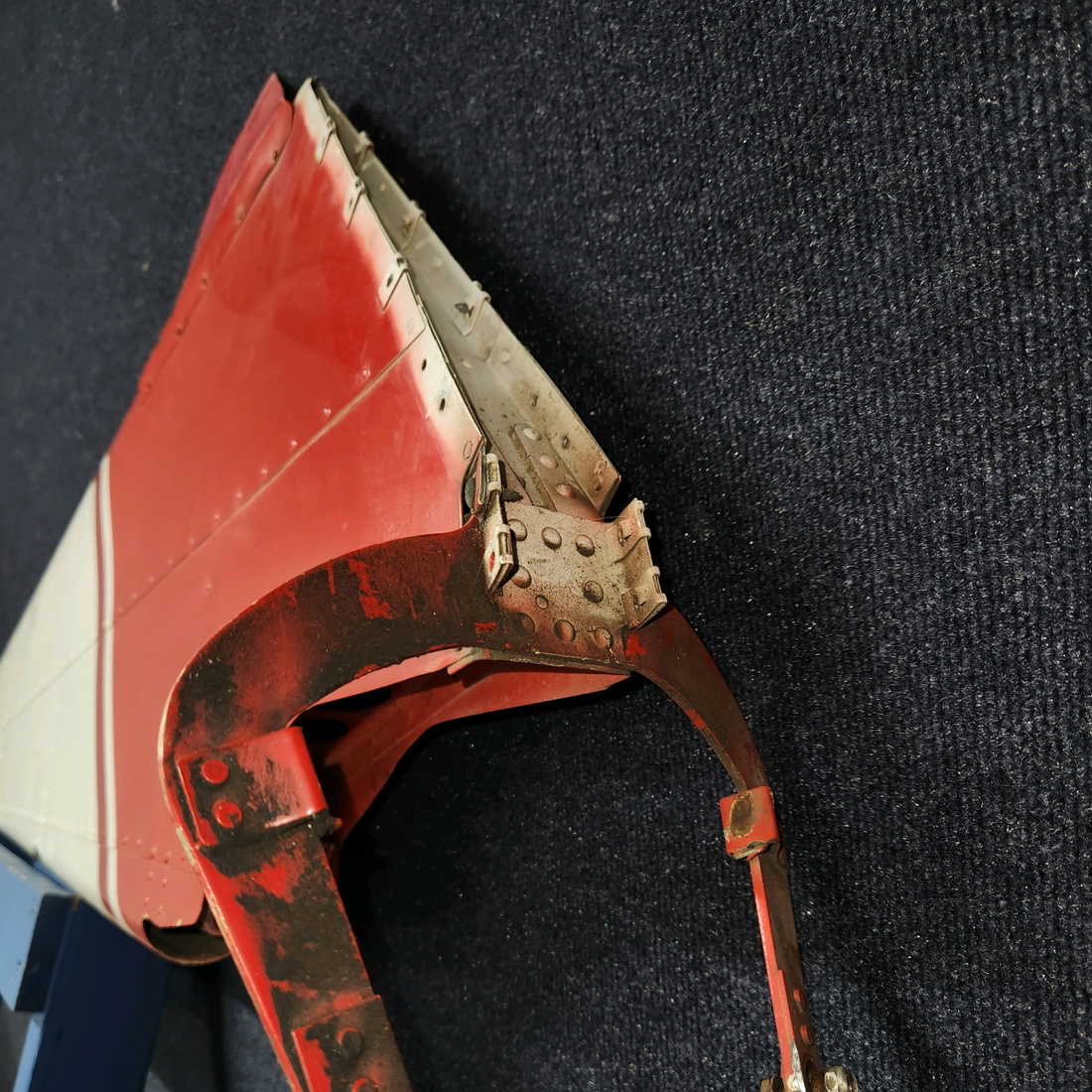 Used aircraft parts for sale, 0431004-3 cessna 150G Rudder Assembly "no Tip"