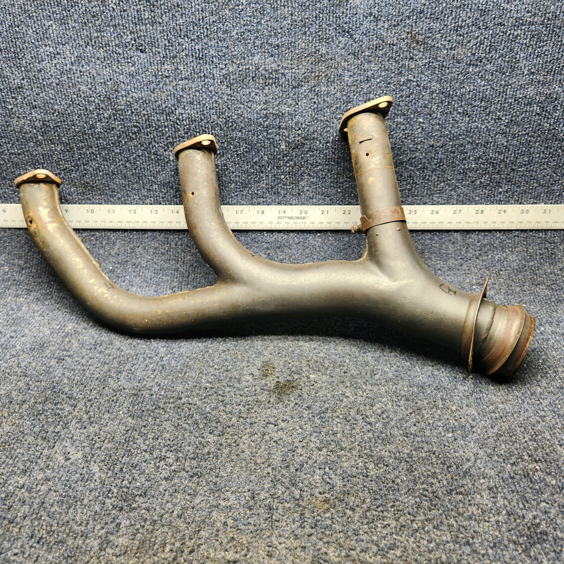 Used aircraft parts for sale, 35-950118 BEECHCRAFT F35 L/H EXHAUST STACK ASSEMBLY