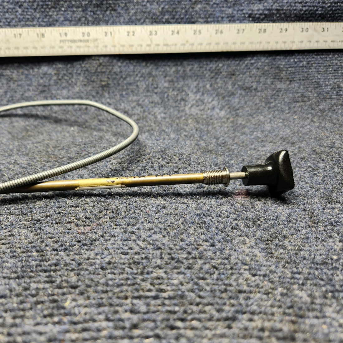Used aircraft parts for sale, MCS1230-17 CESSNA 172K CABIN  HEAT CONTROL CABLE (L: 40")