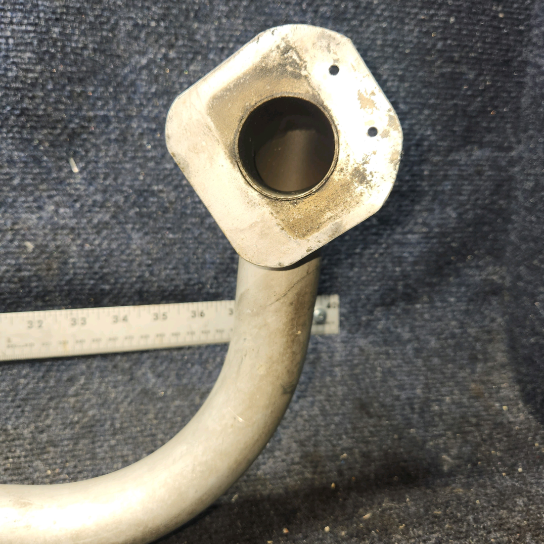 Used aircraft parts for sale, 35-554030-1 Beechcraft 35-33 Heater Exhaust Duct Assy