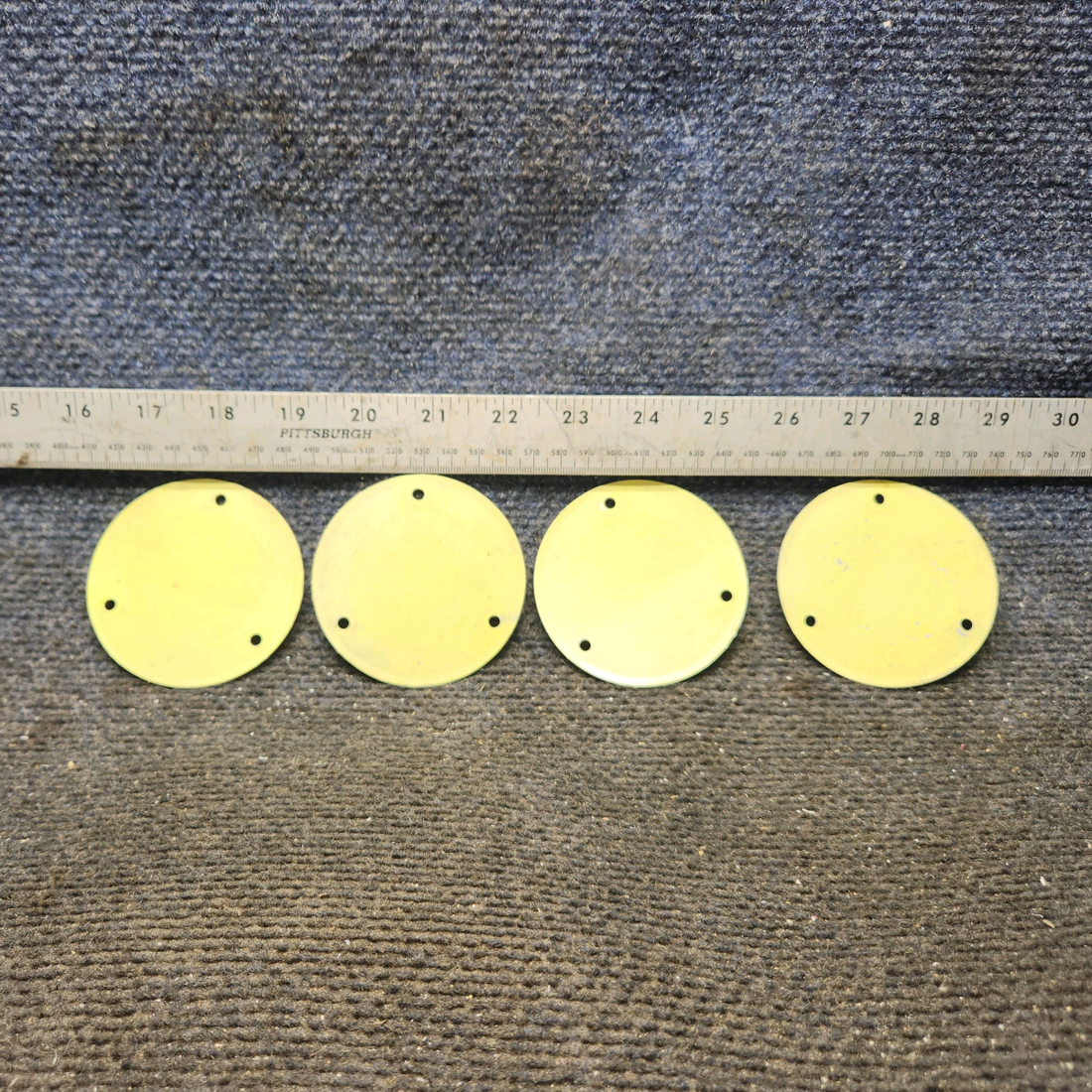 Used aircraft parts for sale, S225-3 cessna 150G Flap Inspection Cover Plate - Set of 4