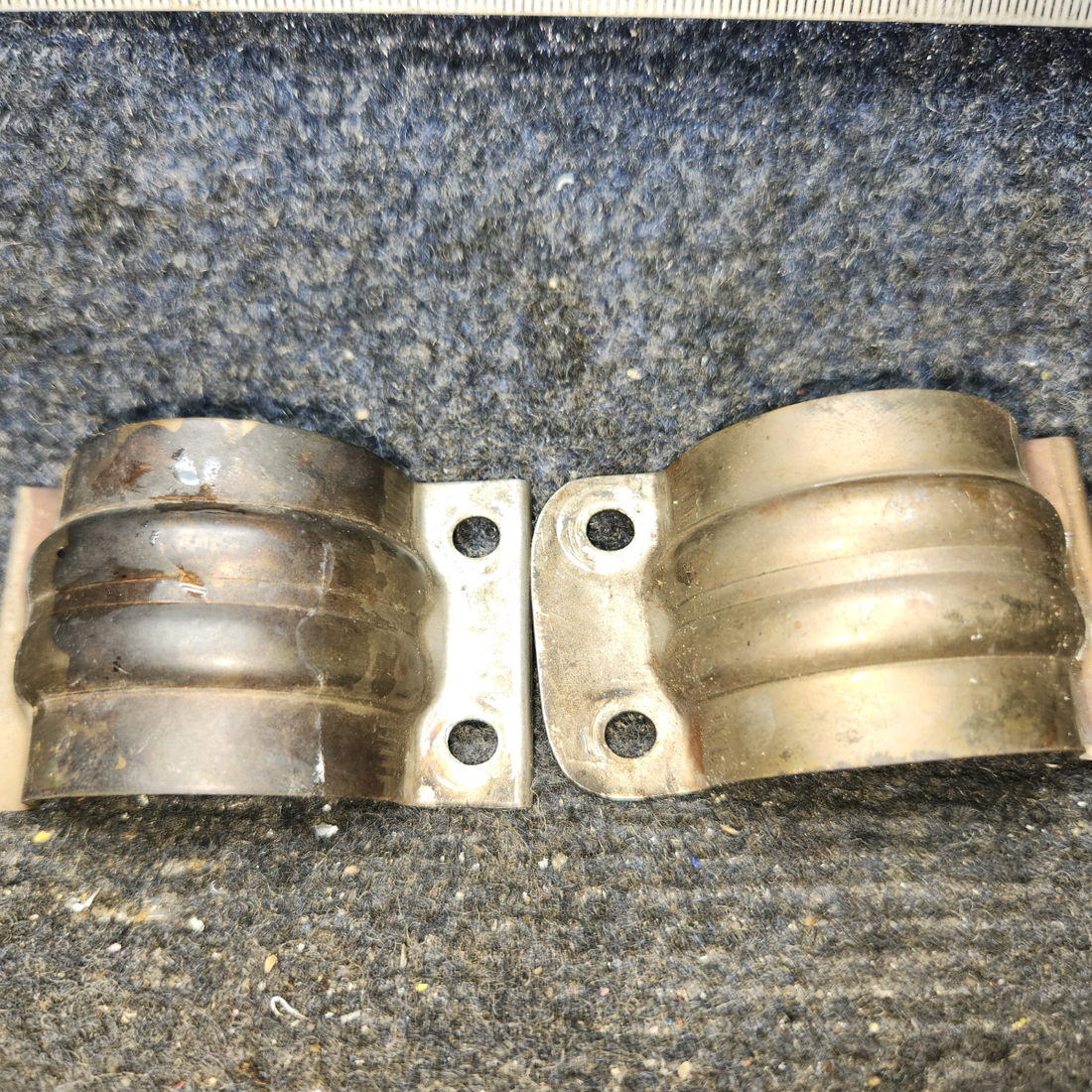 Used aircraft parts for sale, 0550176-50 cessna 150G Exhaust Clamp Assy