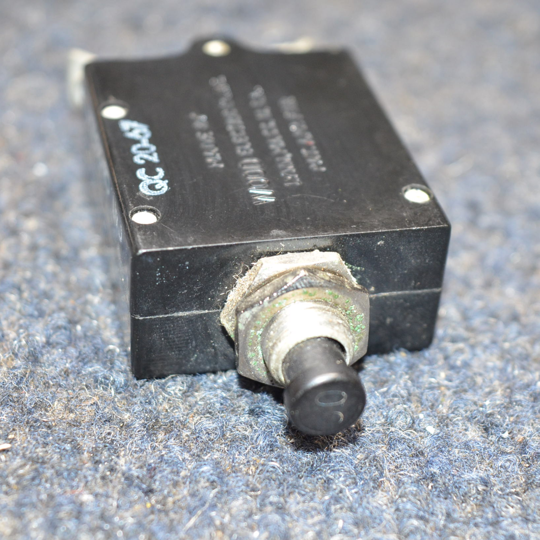 Used aircraft parts for sale, CB-2330A /15A /40A /55A Cessna C175 CIRCUIT BREAKER LOT OF FOUR(4) 15A/30A/40A/55A.