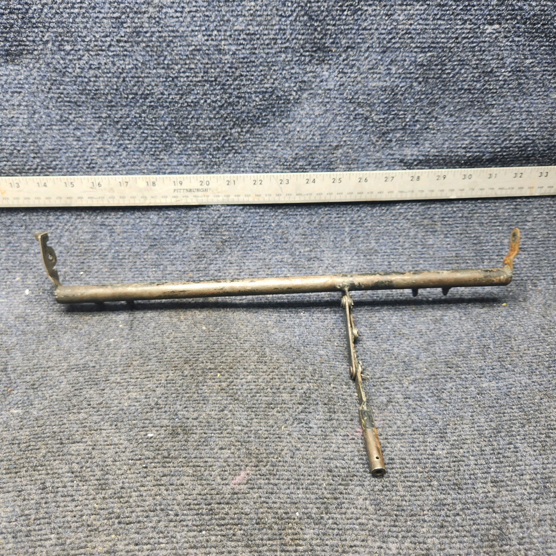 Used aircraft parts for sale, 650220-001 Mooney M20K COWL FLAP TORQUE TUBE ASSEMBLY