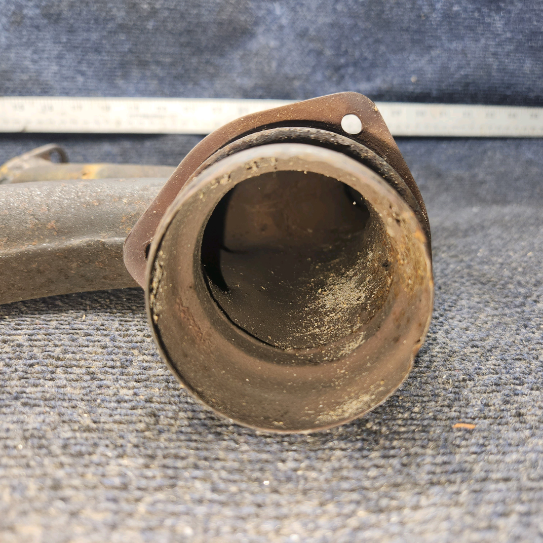 Used aircraft parts for sale, 35-950116 Beechcraft F35 Exhaust Stack Assembly - RH - Edge wear