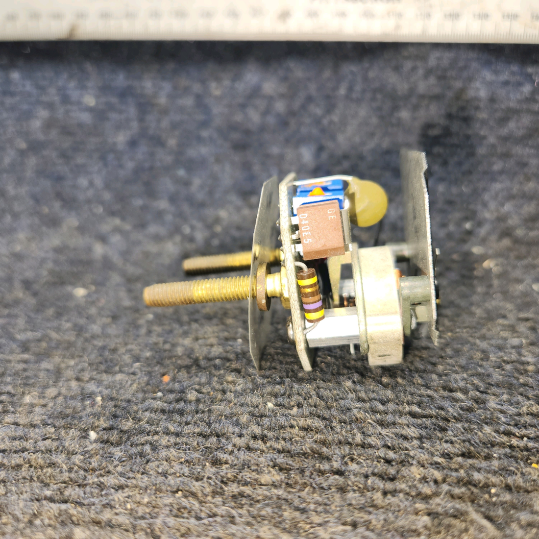 Used aircraft parts for sale, 5-01040 Stewart-Warner Cessna 175, 172 Fuel Gauge Indicator (12v)