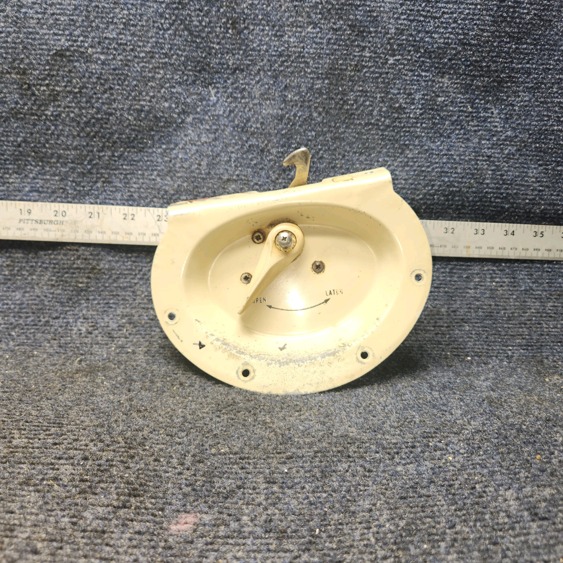 Used aircraft parts for sale, 63034-00 Piper PA28-140 Upper Door Auxiliary Latch