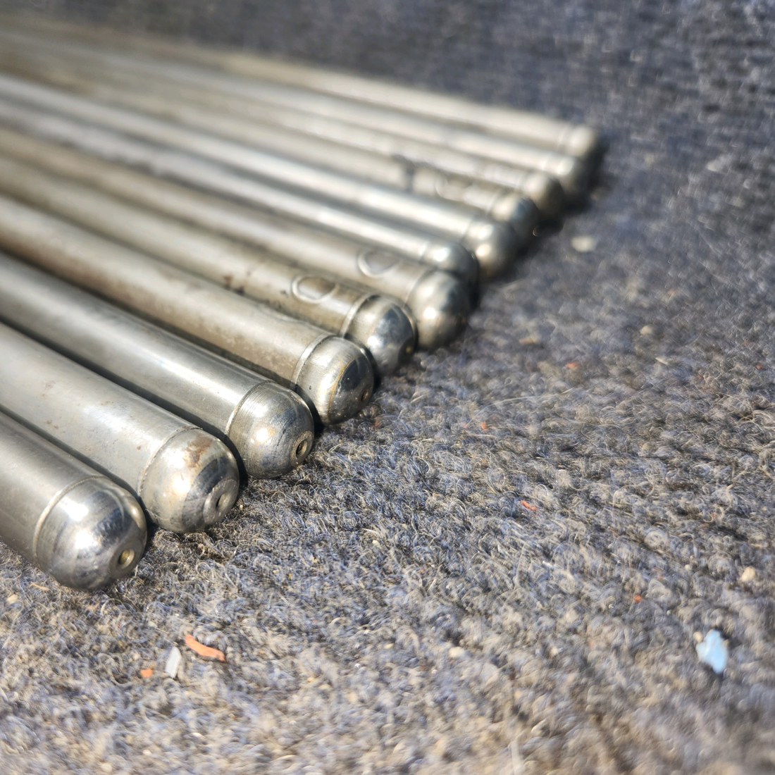 Used aircraft parts for sale, 538304 Continental O-470 Cessna 182G Push Rods