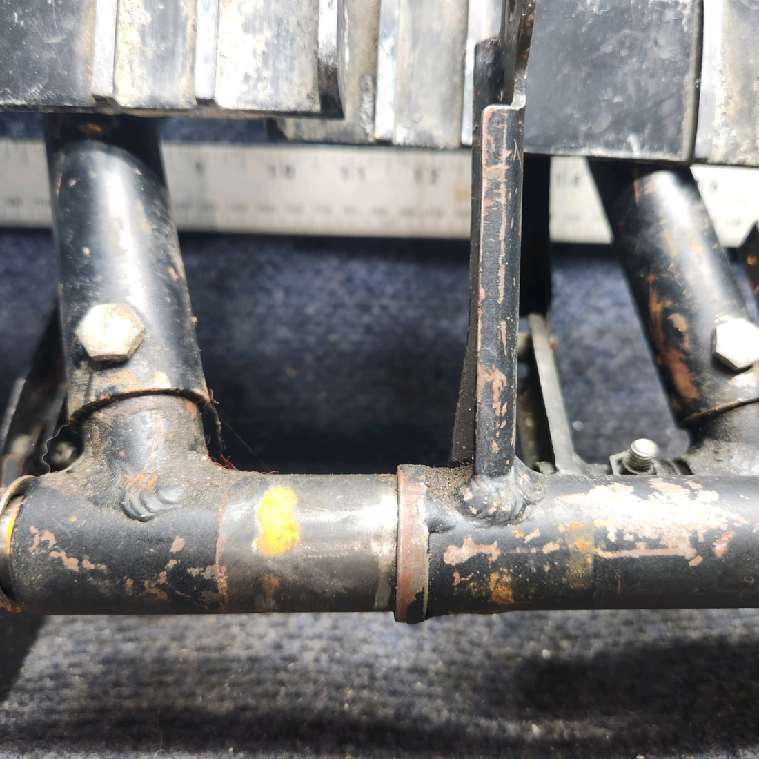 Used aircraft parts for sale, 1460501-5, 1460320-1, 1767014-3 cessna 150G Rudder and Brake Pedals