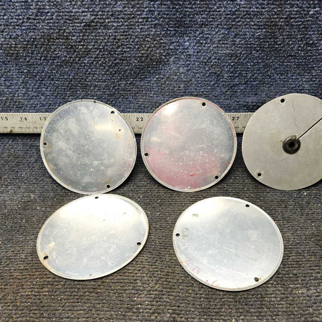 Used aircraft parts for sale, S225-1 Cessna 172E Inspection Cover Plate - Set of 5