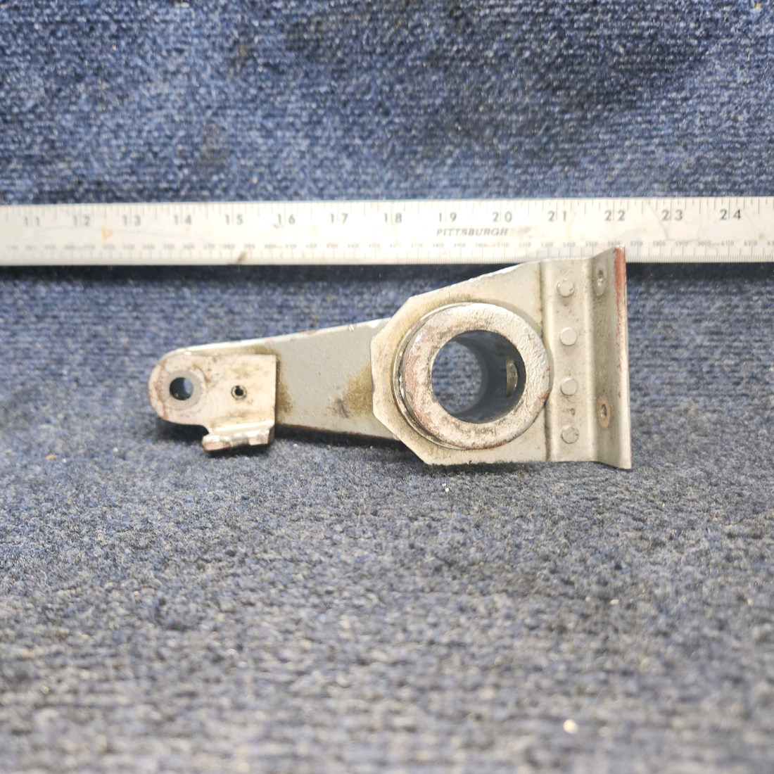 Used aircraft parts for sale, 169-820025-651 Beechcraft A24R Arm Torque Shaft Nose Gear