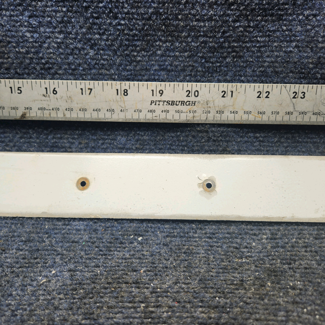 Used aircraft parts for sale, 63070-007 Piper PA28-140 Trim Strip Windshield Center