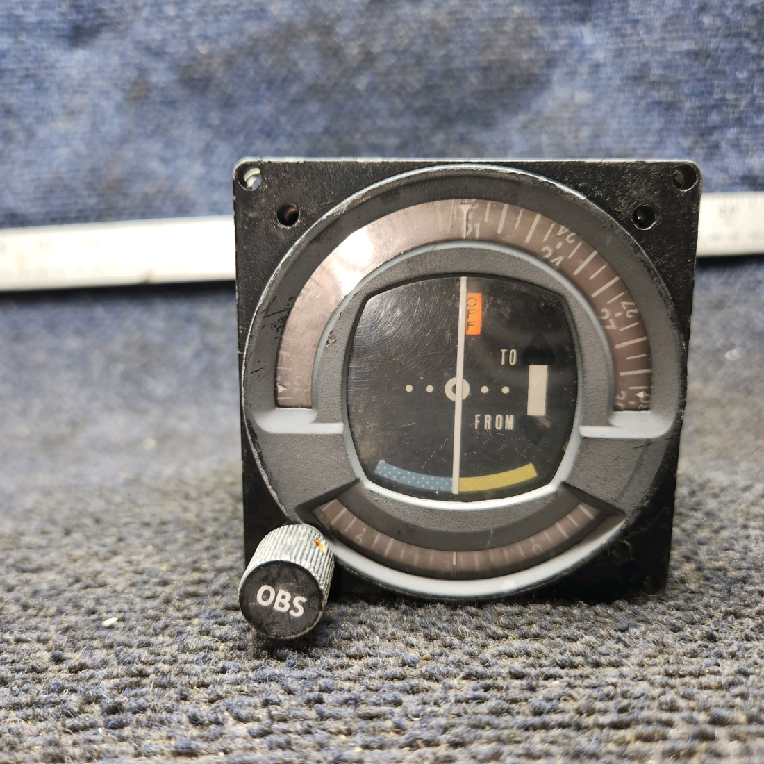 Used aircraft parts for sale, 066-3008-01 King KI-201B Cessna 172 Course Select Indicator