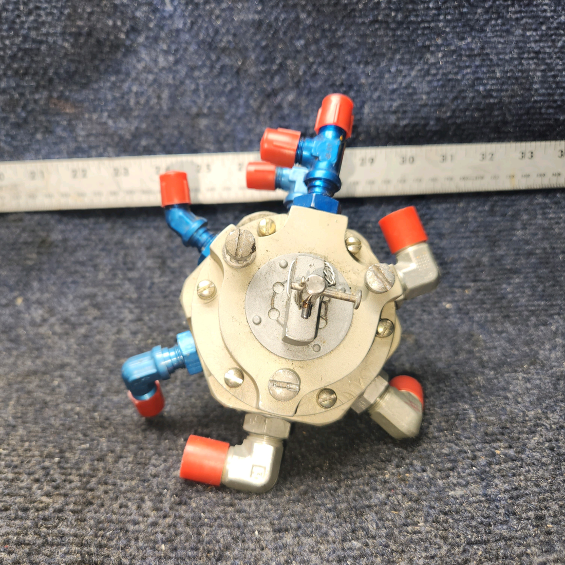 Used aircraft parts for sale, HE825-2 BEECHCRAFT 95-55B Fuel Selector Assy - LH