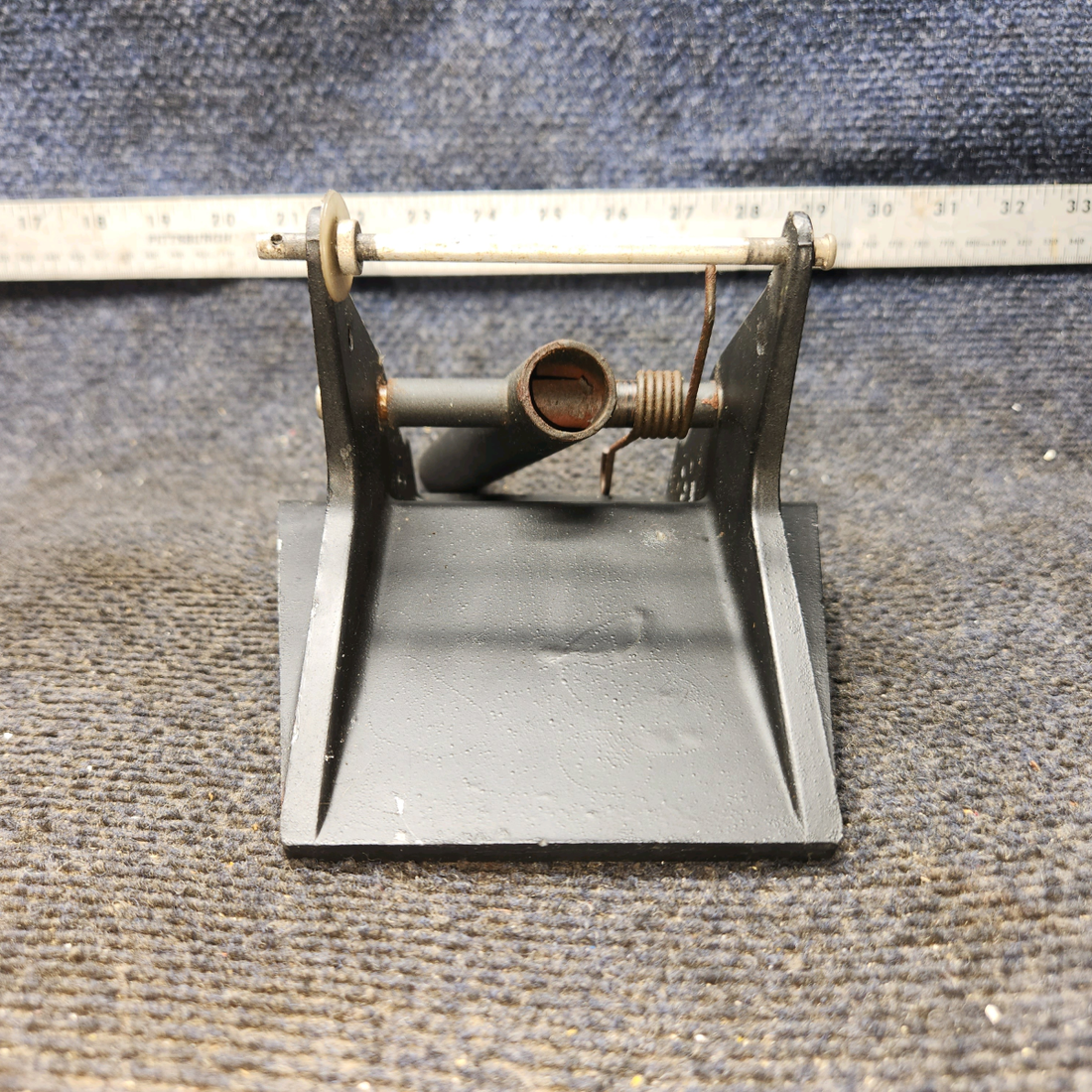 Used aircraft parts for sale, 1460320-1, 0411307, 1460505-1 Cessna 172F Rudder Pedal Spring & Arm