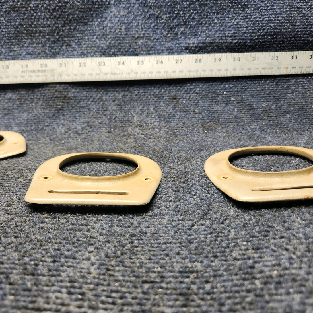 Used aircraft parts for sale, 65735-006 Piper PA28-140 Flange Air Vent - Price per Each