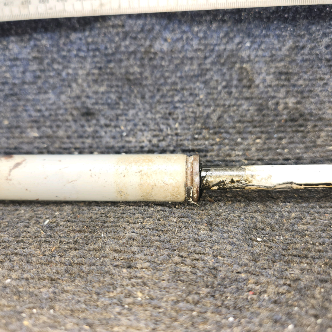 Used aircraft parts for sale, 0543022-3 cessna 150G Nose Gear Steering Tube Assembly – LH (Core)