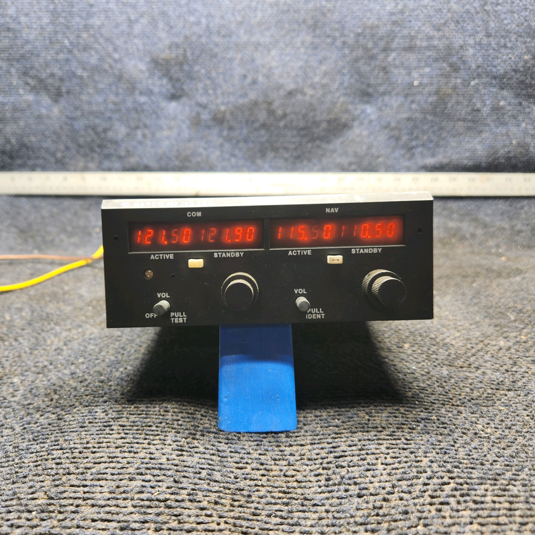 Used aircraft parts for sale, MK-12D TSO Narco Beechcraft 35-33 Nav-Com Unit 14V