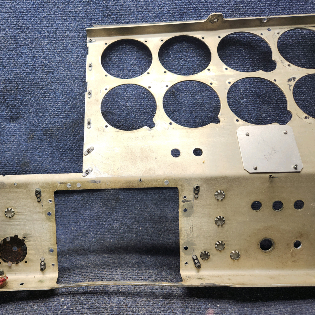 Used aircraft parts for sale, 169-324007-601 Beechcraft C23 SUNDOWNER Instrument Panel Structure Assembly – See photos for details