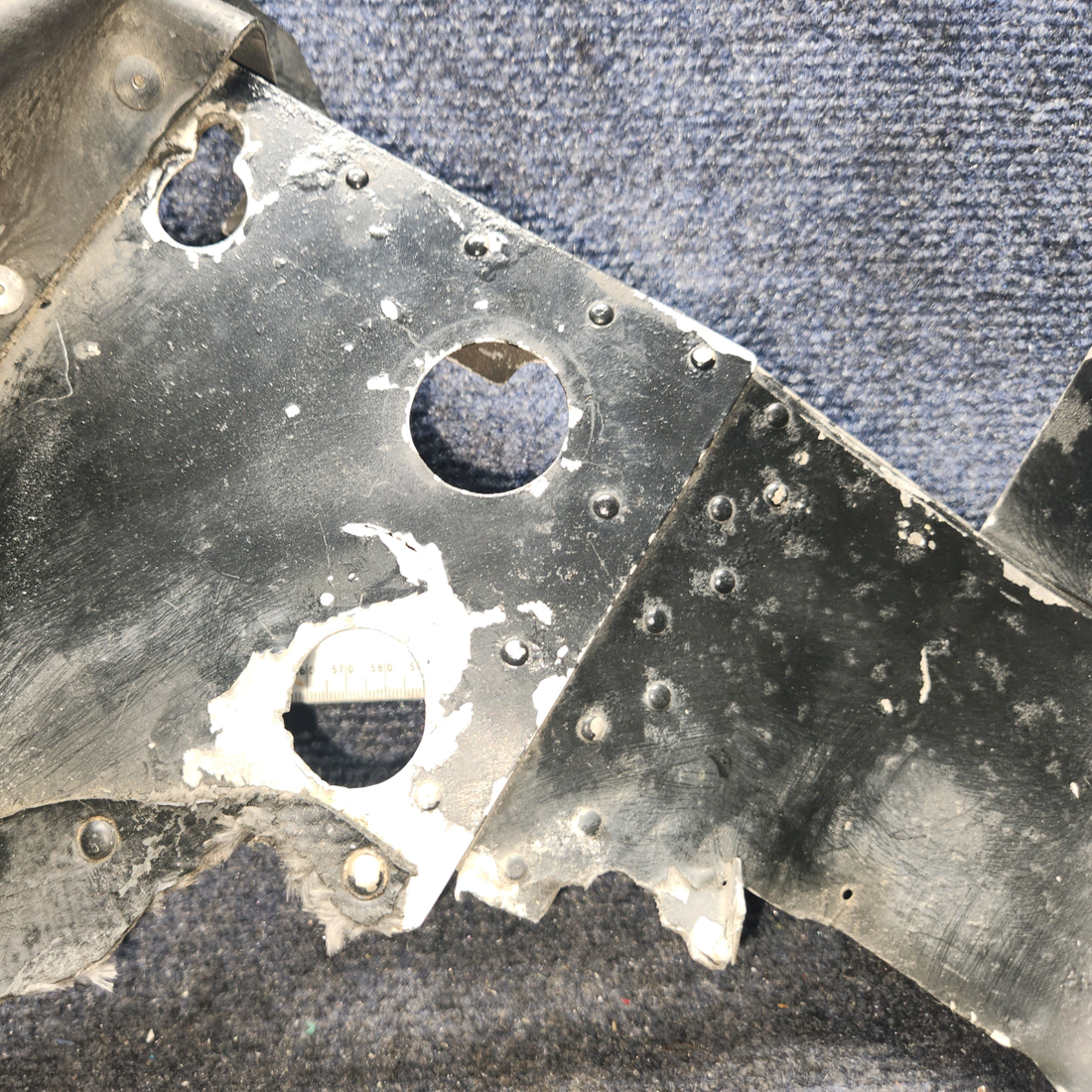 Used aircraft parts for sale, 2455058-1 Cessna 172RG LH BAFFLE ASSY