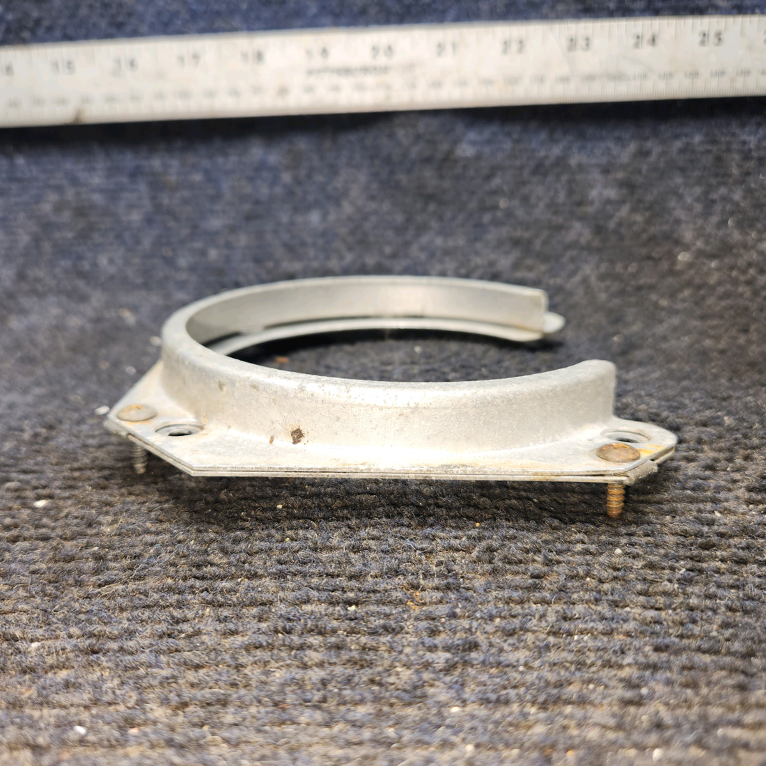 Used aircraft parts for sale, 0423542-6 Cessna 172E Landing Light Bracket Assembly