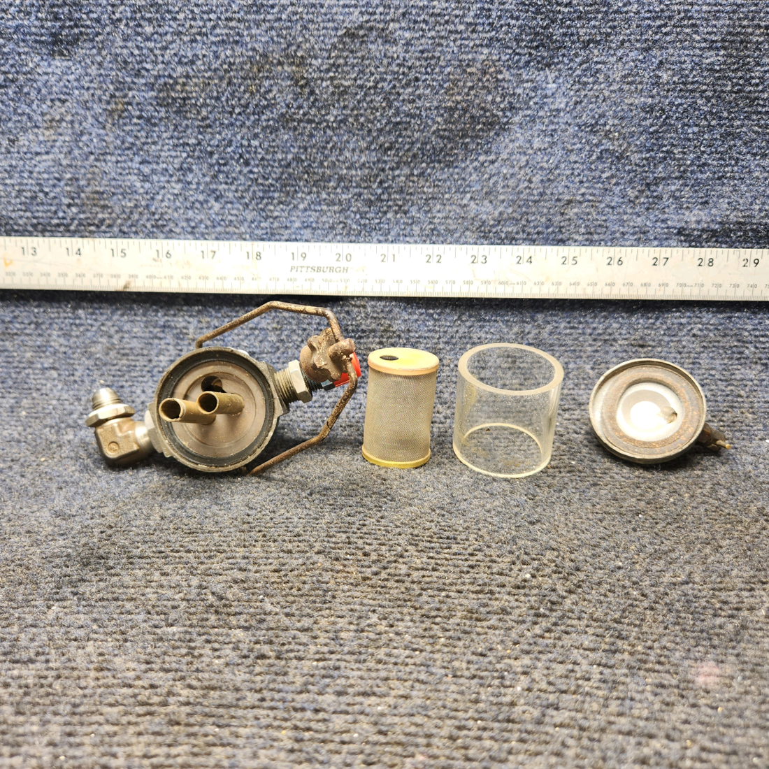 Used aircraft parts for sale, K2250B Koehler 2201B Gascolator