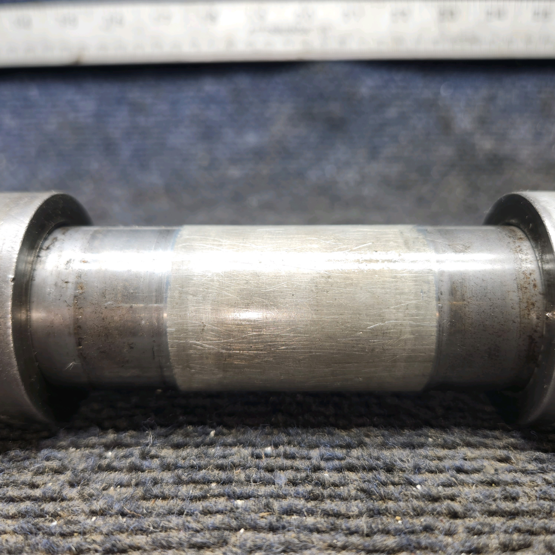 Used aircraft parts for sale, 0442143-1, 0442142-1 cessna 150G Nose Gear Axle Ferrule with tube Axle