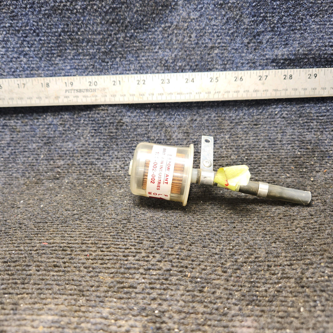 Used aircraft parts for sale, 123-002-002 Brian Industries Beechcraft 35-33 Turn Coordinator Air Filters